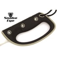 thumbnail image 5 of Snake Eye Tactical Full Tang Two Tone Handle Silver Sawback Fixed Blade Machete, 5 of 6