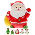 thumbnail image 2 of Mini Resin Figures Set Of Christmas Themed Decorative Adornments For Relatives Friends And Families Micro Landscape Decor 1 Set, 2 of 5