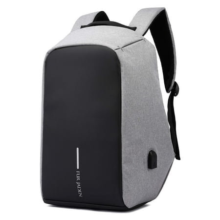 Fur Jaden Anti Theft Backpack 15.6 Inch Laptop Bag With Usb Charging Port