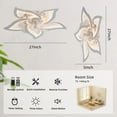 thumbnail image 5 of Ceiling Fan with Light, 27" Modern Indoor Flush Mount Ceiling Fans with Dimmable LED Lights and APP/Remote Control for Bedroom, Kitchen, Office, Living Room, 5 of 7