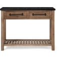 thumbnail image 5 of ClickDecor Eugene Console Table Brown, 5 of 11