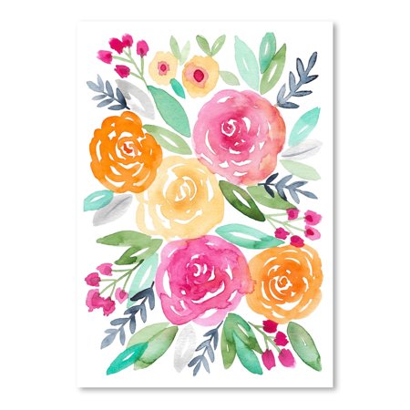 UPC: 0686457560634 | Americanflat Watercolor Floral 2 by Lisa Nohren Poster Art Print
