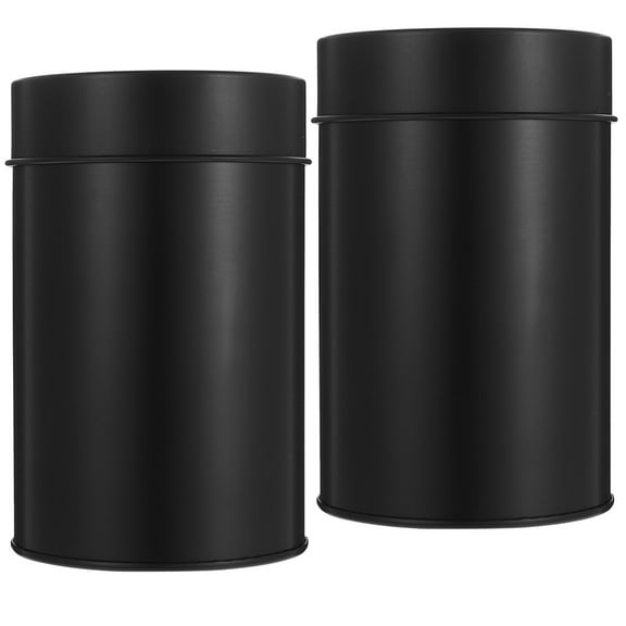 WHAMVOX Food Storage Container Black 2Pcs 4.72x2.95x2.95in
