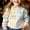 A Multicolor, variant on ITSAME Easter Sweatshirts for Girls, Loose Fit Easter Egg Print Round Neck Kids Casual Long Sleeve Tops Multicolor 6-7T
