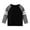 Black, variant on WOYY Toddler Boys T-Shirt Color Block Long Sleeve Crewneck T Shirt Kid's Casual Tshirt