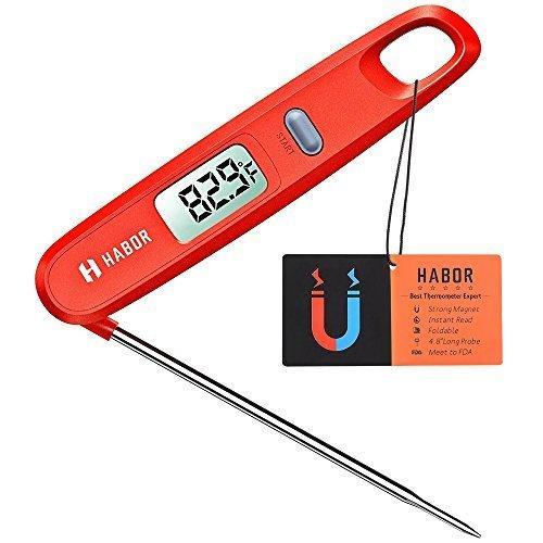Habor Meat Thermometer, Digital Cooking Thermometer Kitchen Thermometer