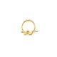 thumbnail image 1 of Anillo de nariz de acero inoxidable YONGSHENG 16g 1,2x8 mm 1 pieza, 1 of 5
