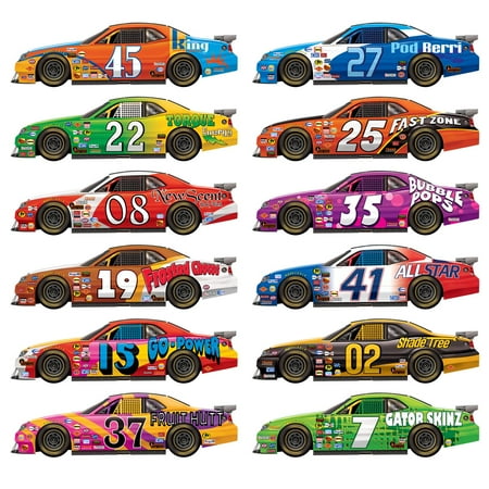 Race Car Props, 32.5", (12/Pkg)