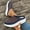 Dark Blue, variant on Hoshose New Summer Women Slippers Casual Walking Non Slip Women Wedge Slide Slipper Arch Support Indoor Outdoor