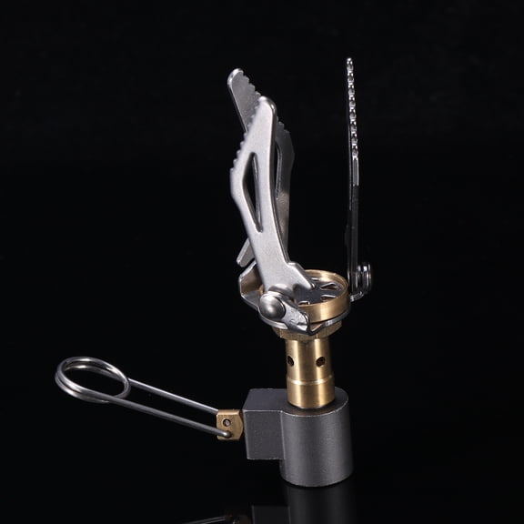FUEENIRVA WINOMO Mini Pocket Stove, 3000W Portable Folding Gas Camping Stove Burner for Outdoor Cooking, Hiking, Backpacking