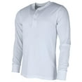 thumbnail image 2 of Knocker  Crewneck Henley Lounge Top (Men), 2 of 5