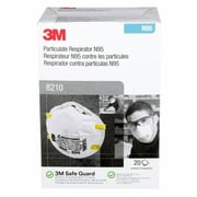 3M Particulate Respirator 8210, N95, Box of 20