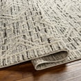 thumbnail image 4 of Mark&Day Area Rugs, 3x7 Circleville Global Charcoal Runner Area Rug, Ivory Grey Carpet for Hallway, Kitchen, Bedroom or Living Room (2'7" x 7'3" Runner), 4 of 6