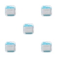 thumbnail image 3 of Toystoory Jabón Papel Mano Desechable Aromas Limpieza Inodoro Baño Camping Sábana Pétalo Rebanada Piel Portátil Espuma Azul Type2 NO2, 3 of 6