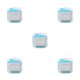 thumbnail image 1 of Advancent jabón papel mano desechable limpieza inodoro baño hoja pétalo rebanada suministros caja portátil hogar azul Type2 NO2, 1 of 6