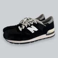 thumbnail image 1 of New Balance 990 Made in USA Black Shoes Sneakers M990BK1 Sz 16 Rare, 1 of 5