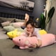 thumbnail image 5 of Peluche de ratón de 70-130cm, muñeco de rata, almohada Kawaii de Animal suave, regalo de cumpleaños para niños, sofá nuevo, 5 of 5