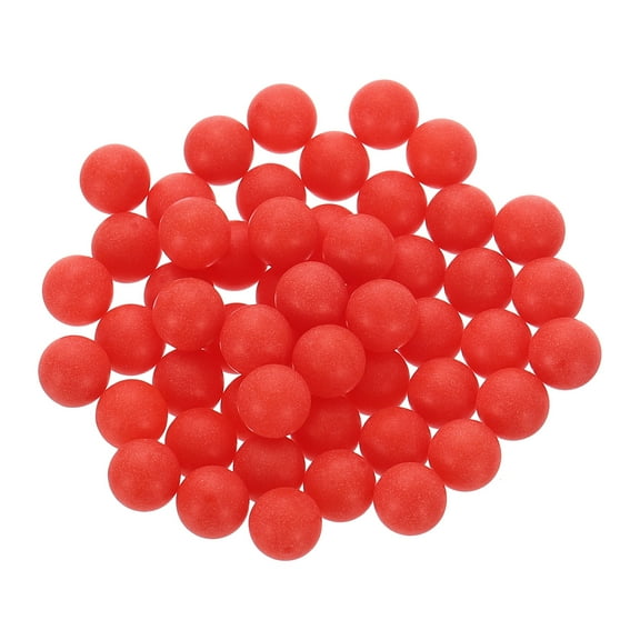 100 Packs PP Plastic Bearing Balls 7mm Solid Plastic Balls, Red