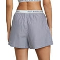 thumbnail image 2 of Polo Ralph Lauren Boxer Pajama Short - 4P7015 (White Beacon Blue, M), 2 of 2