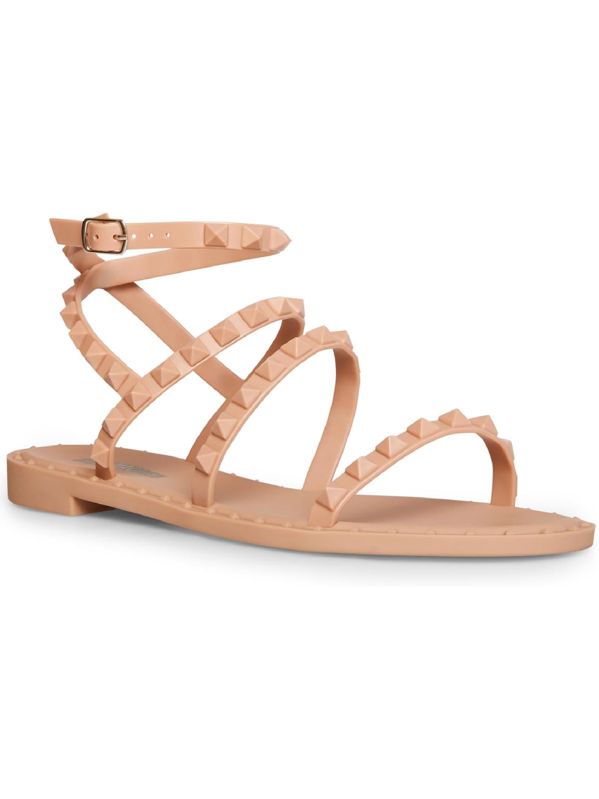 Steve Madden Womens Travel J Jelly Open Toe Flats Pink 5 Medium (B,M) -  Walmart.com