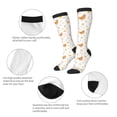 thumbnail image 4 of Picia Women Crew Soft Moisture-wicking Socks Funny Chicken Pattern Design Cotton Socks, One Size fit All, 4 of 9