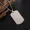 Silver color, variant on Hip Hop Military 14K Yellow Gold  Dog Tag Pendant Necklace for Men Women Personalized Id Name Jewelry