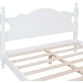 thumbnail image 4 of Platform Bed Frame Full Size, Retro Wooden Slat Support Bed with 550 lbs Load Capacity, No Box Spring Needed, Easy Assembly Rustic Bedroom Furniture (Multiple Sizes Available), 4 of 9