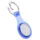 thumbnail image 1 of Funda protectora de TPU para Apple AirTags, carcasa portátil, resistente a arañazos. azul claro, 1 of 4