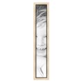 thumbnail image 2 of ArtToFrames 6" x 39" Silver with Black Lip Picture Frame, 6x39 inch Multi Wood Poster Frame (WOM-5193),  Pack, 2 of 7