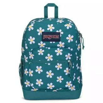 JanSport Backpack, Cross Town, Blue Neon, 26L, Water Bottle Pocket