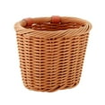 thumbnail image 4 of koolsoo Bike Basket Front with Adjustable PU Straps Waterproof Cycling Accessories Pets Brown, 4 of 9