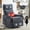 Blue, variant on Newest Chenille Recliner for Game Room & Home Office, Blue Heat Massage Chair with Swivel Rocker