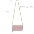 thumbnail image 4 of Womens Wristlet Wallet Clutch Purse Crossbody Bag with Chain Strap, 4 of 6