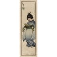 thumbnail image 3 of Helen Hyde 7x14 Black Modern Framed Museum Art Print Titled - Happiness Flower (1904), 3 of 5