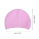 thumbnail image 4 of Gorro de natación impermeable de silicona con relieve único 1 Pc Rosa Púrpura, 4 of 5