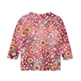 thumbnail image 5 of Cute Summer Tops for Kids Girls Size 10-12 Casual 3/4 Sleeve Crew Neck Girls Shirts Funny Daisy Printed Tees Girls Clothes Blouse T-Shirt Pink 7-8 Years, 5 of 5