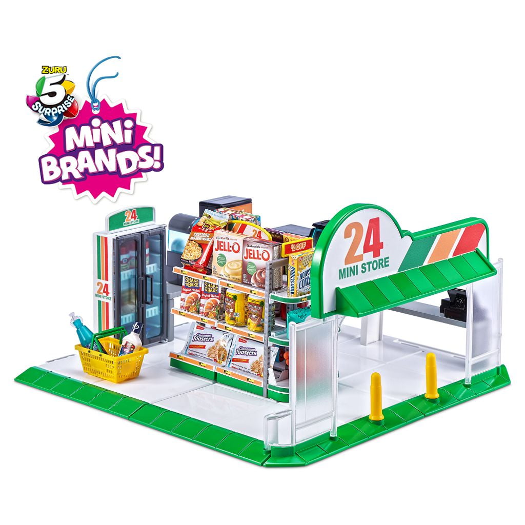 5 Surprise Mini Brands Series 3 Mini Mart Playset 1 ct