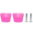 thumbnail image 1 of Paquete de 2 patines de freno de patines en línea Bloques de freno de rodillos Tapón de seguridad antideslizante para patines de ruedas - Rosa SM SunniMix Patines Pastilla de freno, 1 of 8