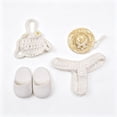 thumbnail image 2 of Knitted Swimsuit Set Slippers Desktop Gooses Clothing Set Mini Knitted Hat Bikini Enhancing The Cute Mood Of Desktop Dressing, 2 of 6