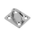 thumbnail image 1 of koolsoo Heavy Duty Stainless Steel Pad Eye Plate 5mm Square Plate Shade for Marine Boat, 1 of 6