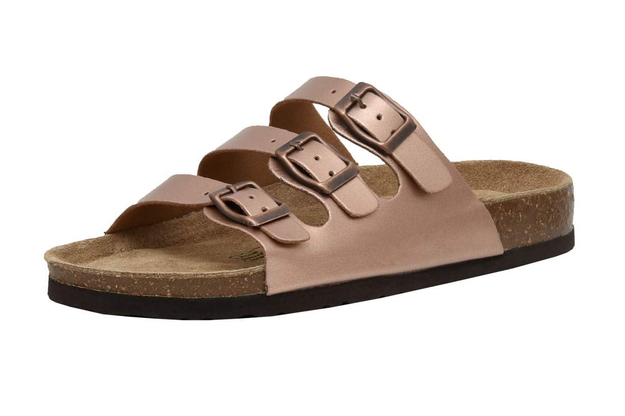 CUSHIONAIRE Sandalia Con Plantilla Libby Cork Para Mujer Con Comfort Y Anchos Anchos W 1184148