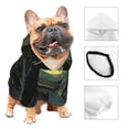 thumbnail image 3 of KLL MoonNight Sky Crow for Basic Dog Hoodie - Pet Hoodie Sweater with Leash Hole - Cute Dog Sweatshirt - Pet Clothes Hooded Sweatshirt for Dog & Cat -Medium, 3 of 8
