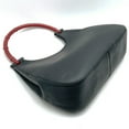 thumbnail image 4 of Pre-Owned GUCCI 001 3739 Shoulder Bag Leather/Bamboo Black/Red Women's (Good), 4 of 13
