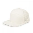 thumbnail image 2 of Men's Performance Baseball Cap Flat Brim Adjustable Snapback Hat Lightweight Breathable Mesh For Outdoor Sports Casual Wear Cozy Beige - One Size, 2 of 9