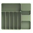 thumbnail image 1 of Boîte de Rangement en Silicone pour Vaisselle Couteau et Fourchette Baguettes Compartiment Rangement Tiroir Armoire Rangement pour Vaisselle, 1 of 3