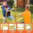 thumbnail image 5 of Innovation Works Teeter Totter for Kids, Indoor Outdoor Rocker Toy for Ages 2-8, 1-3 Person Play Equipment for Home Backyard, 5 of 8