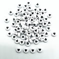 thumbnail image 5 of 100pcs 7mm 26 Letter Beads Alphabet Letter Charms Shape Beads for Jewelry Making Diy Handmade Bracelet Accessories, 5 of 5