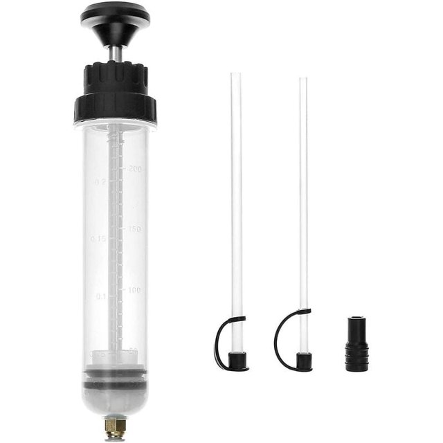 Automotive Fluid Extractor Pump, User Friendly Design With Transparent Body For Monitoring Fluid Condition, Versatile Usage For Replacing Automotive Fluids In Cars, Trucks, Rvs,