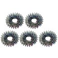 thumbnail image 1 of LEEYNEER 5Pcs Massage Circles Round Smell-less Long-term Use Kill Time Flexibility Relieve Stress Metal Mini Spring Anti-Stress Rings Daily Accessories, 1 of 8