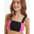 thumbnail image 3 of Justice Girls Color Blocked Popcorn Color Bikini Swimsuit , Sizes XS-XL, 3 of 6